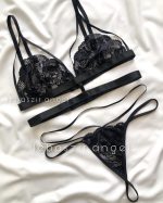 ست فانتزی هارنسی مشکی کد 1020