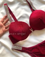 ست اسفنجی جکدار مخمل کبریتی - Image 7