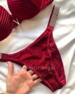 ست اسفنجی جکدار مخمل کبریتی - Image 9