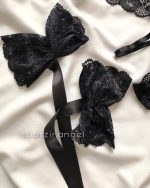 ست فانتزی ۳ تیکه شامل بادی هارنسی، چشم بند و مچبندها کد 1052 - Image 3