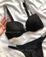 ست اسفنجی جکدار مخمل کبریتی - Image 2