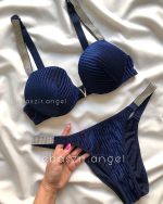 ست اسفنجی جکدار مخمل کبریتی - Image 3