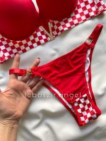 ست اسفنجی شطرنجی قرمز🥰 - Image 2