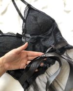 پیراهن تور شیشه ای عر‌وسکی - Image 5