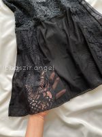 لباس خواب کاپدار مشکی - Image 3