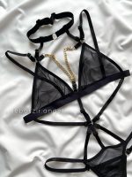 بادی فانتزی مشکی کد 1050 - Image 4