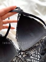 لباس خواب کاپدار مشکی - Image 4