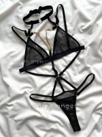 بادی فانتزی مشکی کد 1050