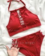 ست بیکینی وسط بند قرمز