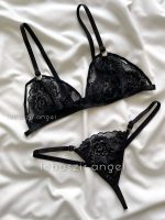 ست فانتزی هارنسی همراه با گردنی و مچبند مشکی کد 1033 - Image 3