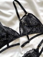 ست فانتزی هارنسی همراه با گردنی و مچبند مشکی کد 1033 - Image 6