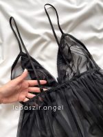 لباس خواب فانتزی مشکی - Image 4