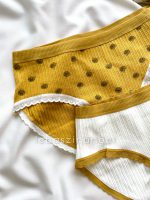 پک  شورت نخی کبریتی خردلی - Image 2