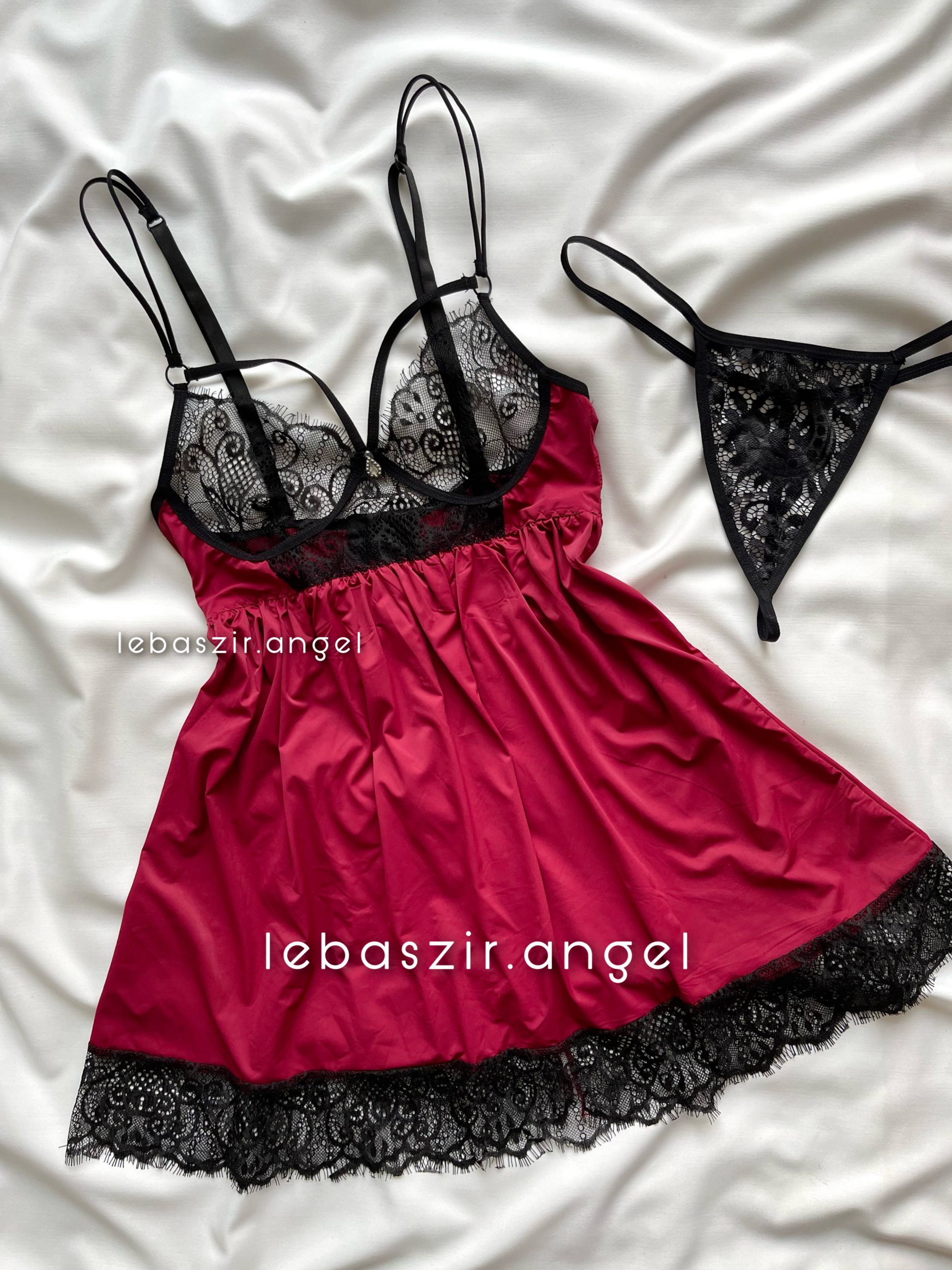 A3FC3A7C-FFE6-4F3A-9E4F-8FE81CC0E2DB لباس خواب هارنسی کد 8279 - Image 1