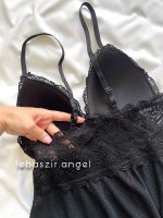 پیراهن کاپدار مشکی خالدار - Image 4