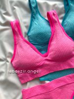 ست نیمتنه و شورت اسپرت بند پهن - Image 8