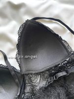 پیراهن کاپدار مشکی خالدار - Image 5