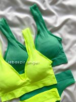 ست نیمتنه و شورت اسپرت بند پهن - Image 4