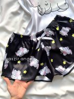 ست تاپ و شلوارک ساتن فیل🐘 - Image 2