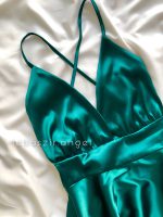 پیراهن ساتن پشت بندی کد 8044 - Image 6