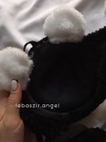 ست نیمتنه و شورت تدی خرس مشکی - Image 3