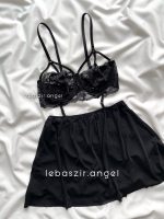 لباس خواب هارنسی فنردار کد 4422