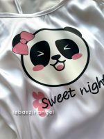 ست تاپ و شلوارک ساتن پاندا🐼 - Image 3
