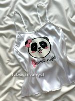 ست تاپ و شلوارک ساتن پاندا🐼 - Image 4