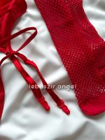 کاستوم فانتزی جورابدار قرمز - Image 5