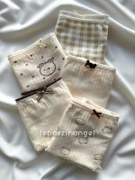 پک شورت نخی کبریتی خرسی کرم - Image 2