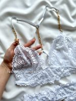 ست نیمتنه و شورت گیپور کد 5118 - Image 2