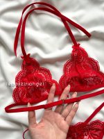 ست فانتزی همراه با گردنی و مچبندها قرمز کد 1012 - Image 6