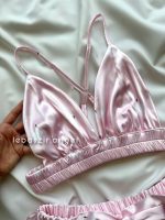 ست نیمتنه و شلوارک ساتن طرح قو کد 8130 - Image 3