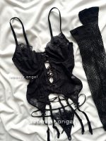 ست برالت پشت بندی جورابدار کد 3176