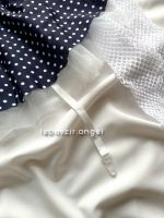 ست دامنی خالدار همراه با جوراب فیشنت - Image 7