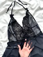 پیراهن فانتزی خالدار کد 1070 - Image 5