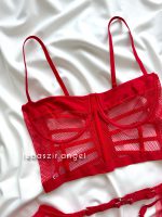ست فانتزی زنبوری قرمز کد 1062 - Image 3