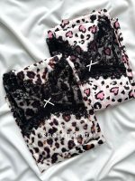 ست پیراهن ساتن و روبدوشامبر - Image 2