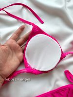 ست بیکینی گره ای صورتی - Image 6