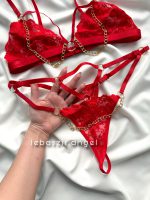 ست فانتزی هارنسی قرمز کد 1071 - Image 2