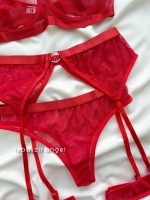 ست فانتزی زنبوری قرمز کد 3174 - Image 5