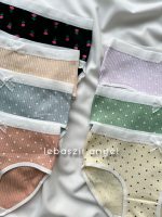 شورت نخی کبریتی خالدار - Image 2