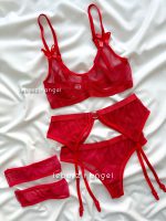 ست فانتزی زنبوری قرمز کد 3174