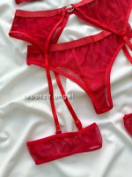 ست فانتزی زنبوری قرمز کد 3174 - Image 3