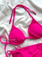 ست بیکینی گره ای صورتی - Image 3