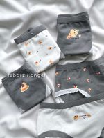 پک شورت نخی بستنی طوسی🍦 - Image 3