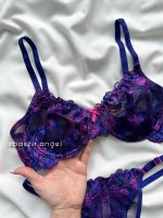 ست توری فنردار بنفش کد 860 - Image 2