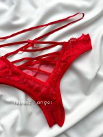 شورت فانتزی پشت بندی قرمز کد 315 - Image 3