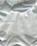 ست فانتزی قلبی سفید کد 1020 - Image 4