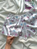 ست تاپ و شلوارک ساتن یونی کورن🦄 - Image 2